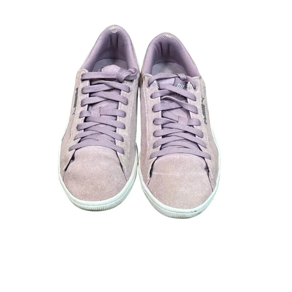 PUMA VIKKY Suede Elderberry Sneakers Tennis Shoes Court‎ Shoe Wm Sz 6.5 #127M